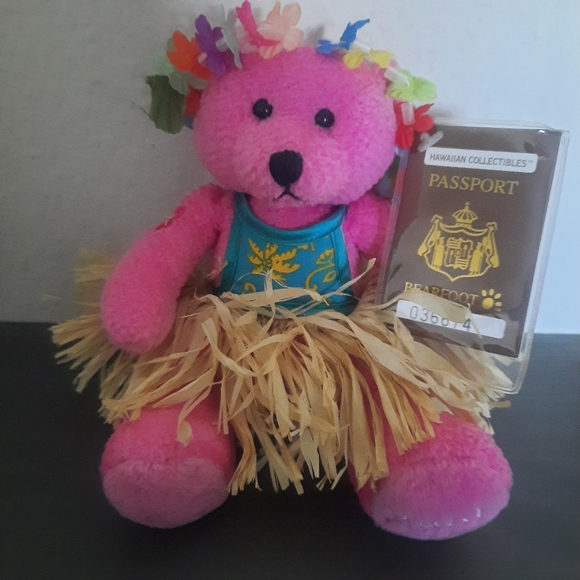 Toys Hawaiian Collectibles Bearfoot Plush Poshmark